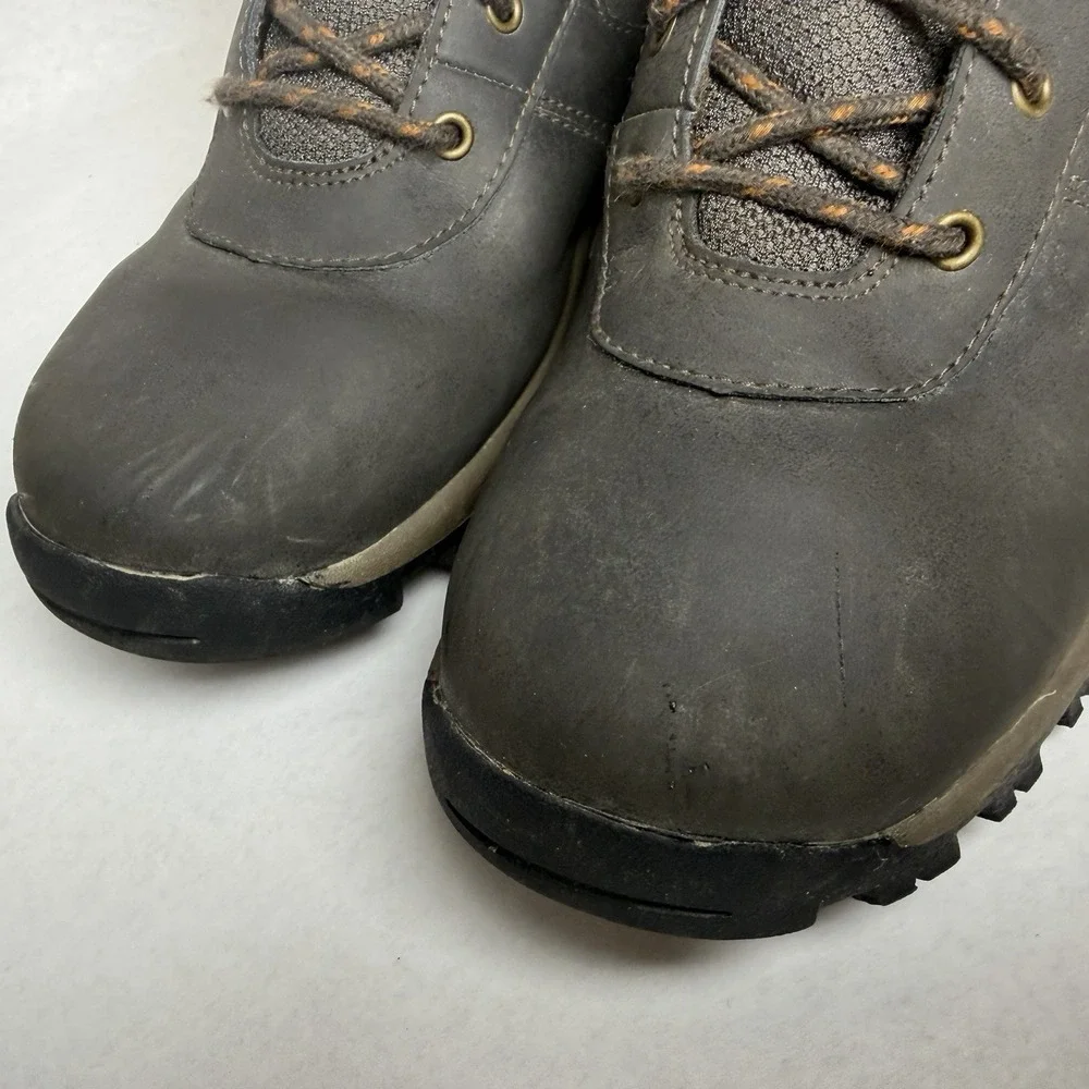 Timberland Timberdry Waterproof Boots Boys Size 6 Brown Leather Lace Up Ankle